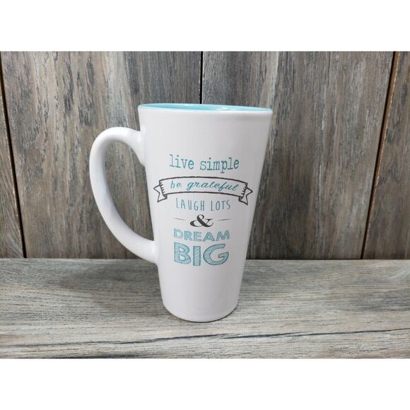 Secret Celebrity Live Simple Be Grateful Laugh Lots & Dream Big Coffee Mug - Picture 2 of 7
